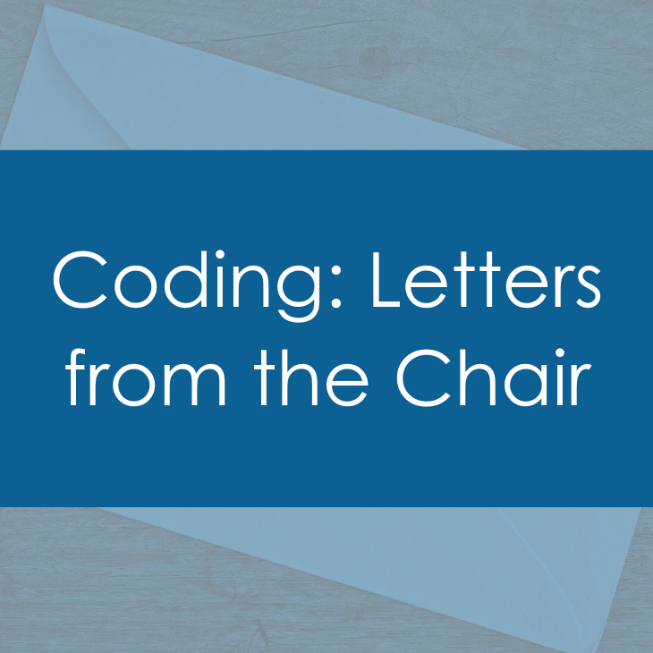 Coding Letters from the Chair teaser