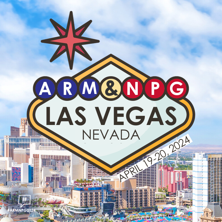 ARM & NPG 2024 Meeting Logo - Las Vegas sign