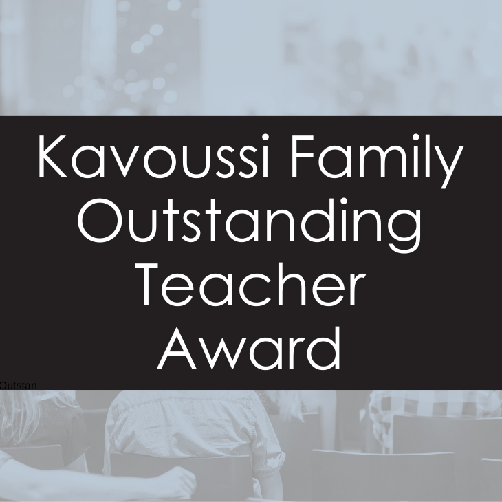 Kavoussi Award teaser
